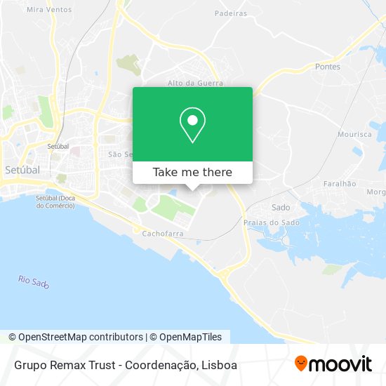 Grupo Remax Trust - Coordenação mapa