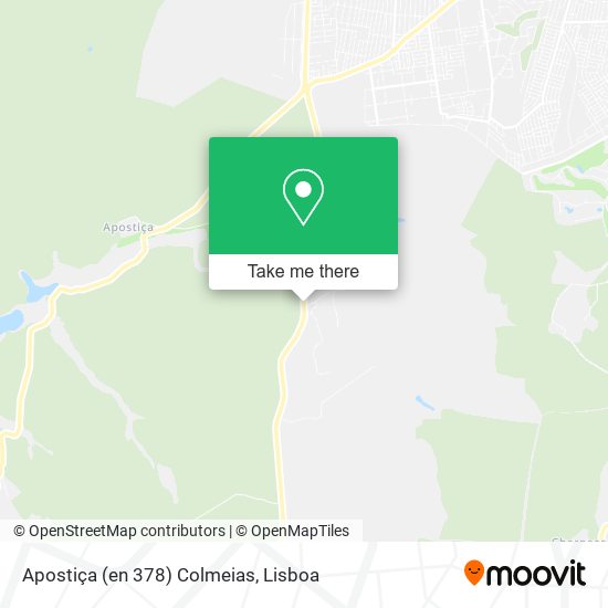 Apostiça (en 378) Colmeias map