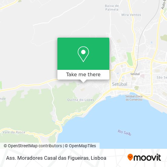 Ass. Moradores Casal das Figueiras mapa