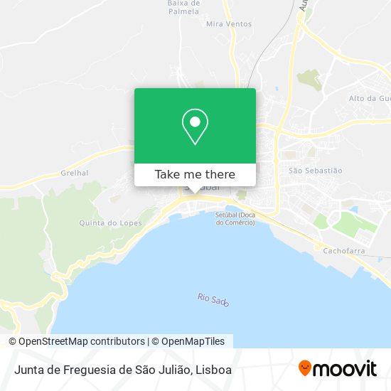 Junta de Freguesia de São Julião map