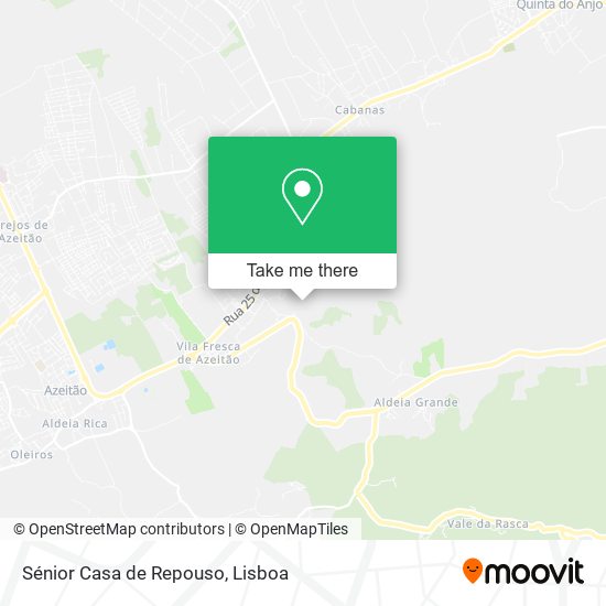 Sénior Casa de Repouso map