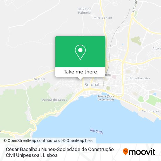 César Bacalhau Nunes-Sociedade de Construção Civil Unipessoal map