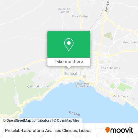 Precilab-Laboratorio Analises Clinicas map