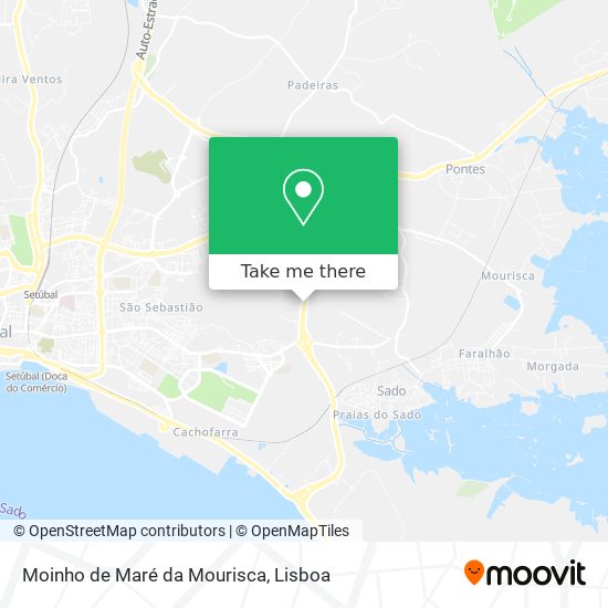 Moinho de Maré da Mourisca map