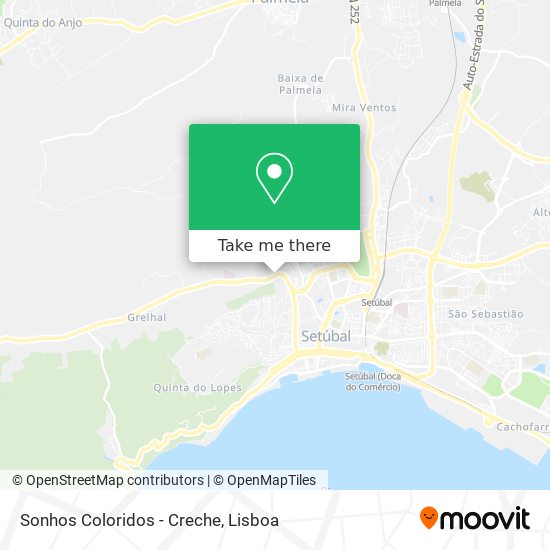 Sonhos Coloridos - Creche map