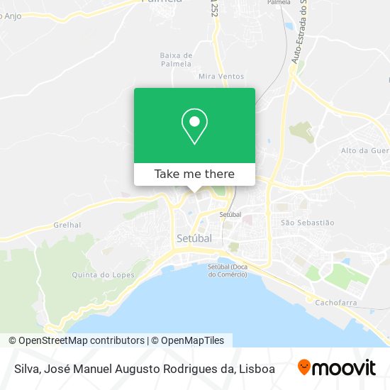 Silva, José Manuel Augusto Rodrigues da map