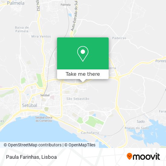 Paula Farinhas mapa