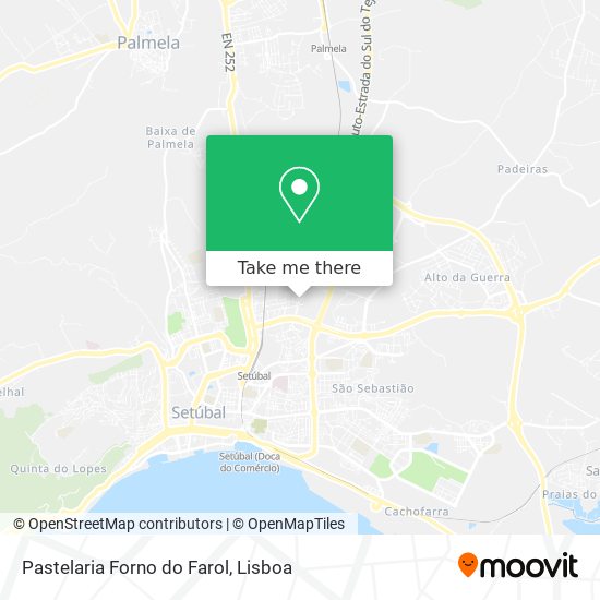 Pastelaria Forno do Farol map