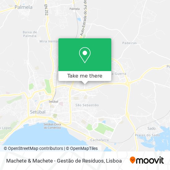 Machete & Machete - Gestão de Resíduos map
