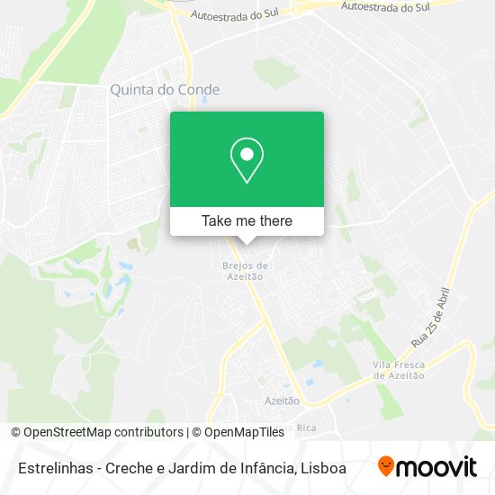Estrelinhas - Creche e Jardim de Infância map