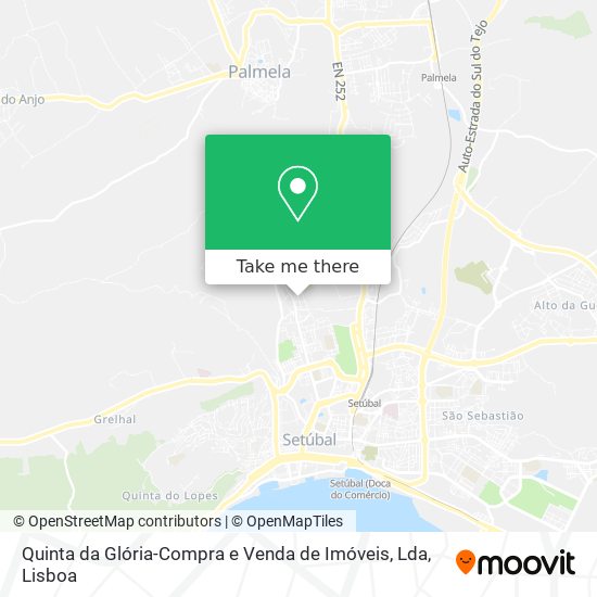 Quinta da Glória-Compra e Venda de Imóveis, Lda mapa