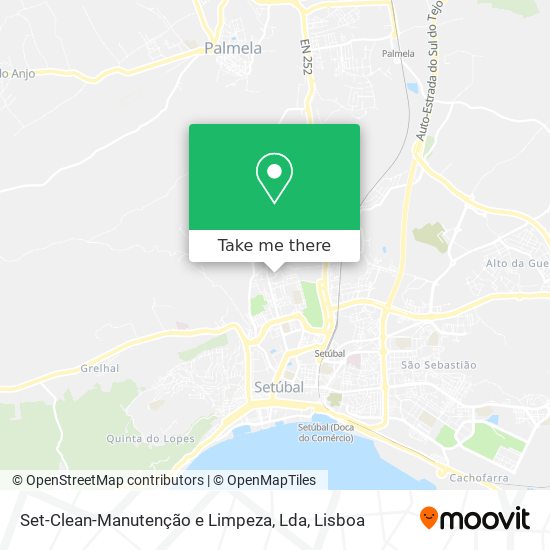 Set-Clean-Manutenção e Limpeza, Lda mapa