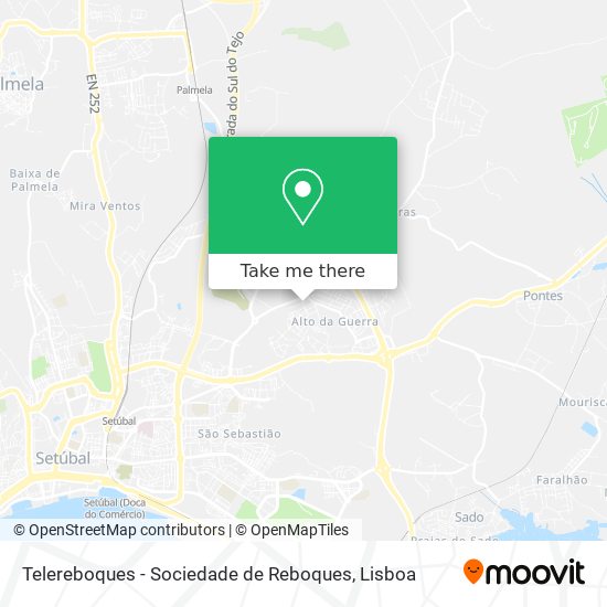 Telereboques - Sociedade de Reboques map