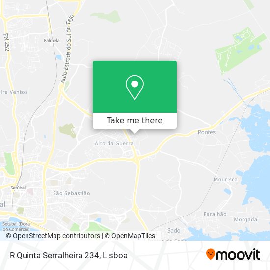 R Quinta Serralheira 234 map