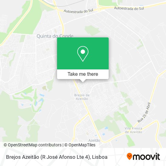 Brejos Azeitão (R José Afonso Lte 4) map