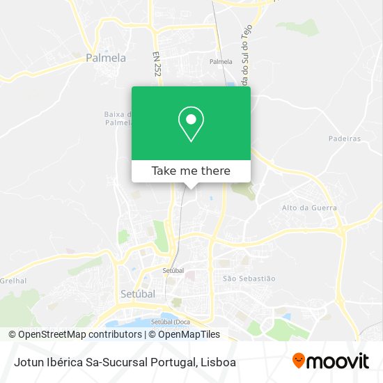 Jotun Ibérica Sa-Sucursal Portugal map