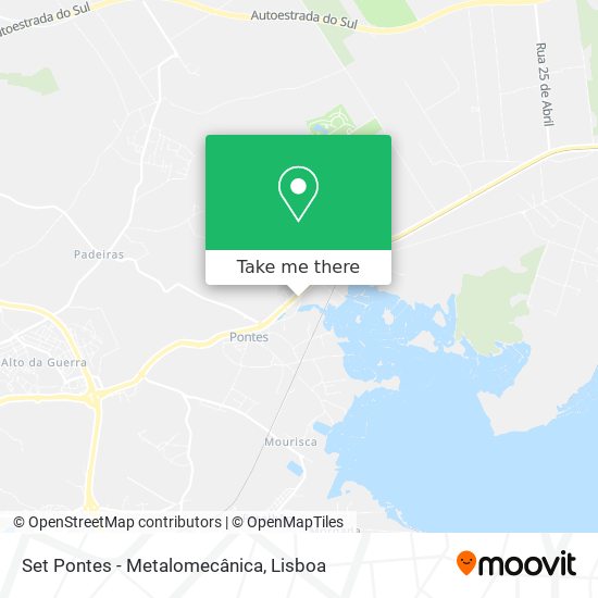 Set Pontes - Metalomecânica map