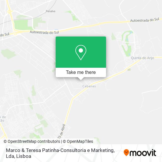 Marco & Teresa Patinha-Consultoria e Marketing, Lda map