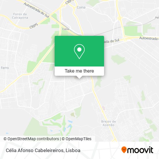 Célia Afonso Cabeleireiros map