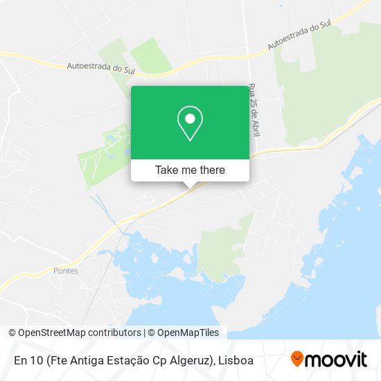 En 10 (Fte Antiga Estação Cp Algeruz) map