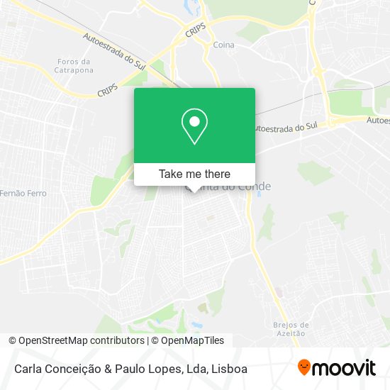 Carla Conceição & Paulo Lopes, Lda map