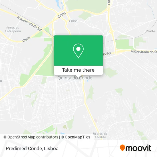 Predimed Conde map