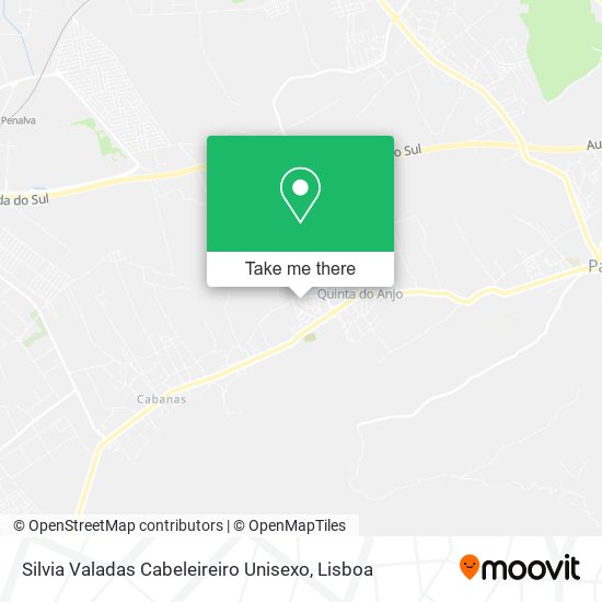 Silvia Valadas Cabeleireiro Unisexo mapa