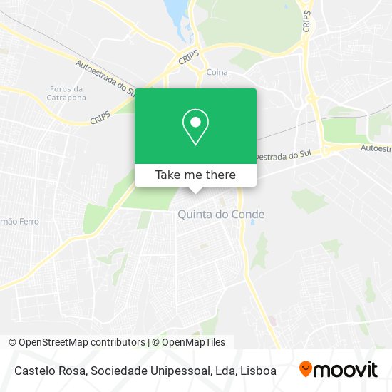 Castelo Rosa, Sociedade Unipessoal, Lda map