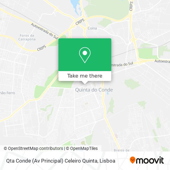 Qta Conde (Av Principal) Celeiro Quinta map