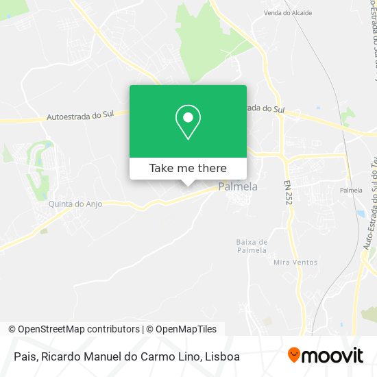 Pais, Ricardo Manuel do Carmo Lino map