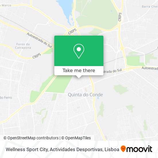 Wellness Sport City, Actividades Desportivas map