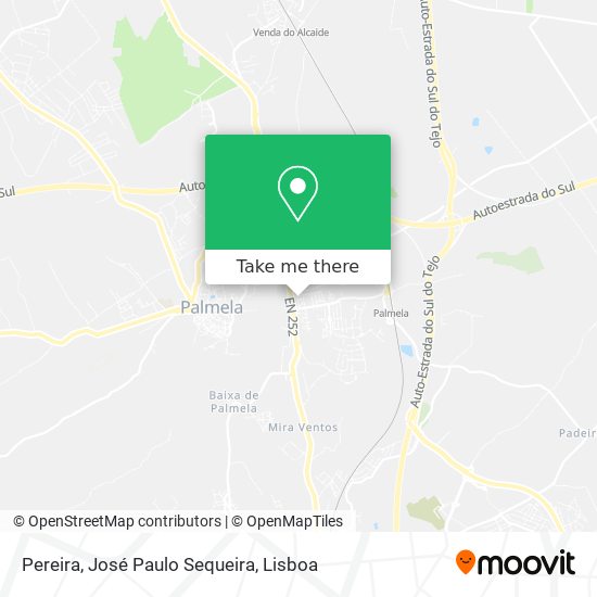 Pereira, José Paulo Sequeira mapa