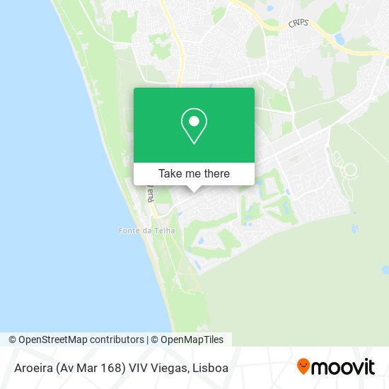 Aroeira (Av Mar 168) VIV Viegas map