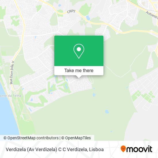 Verdizela (Av Verdizela) C C Verdizela map