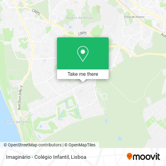 Imaginário - Colégio Infantil mapa