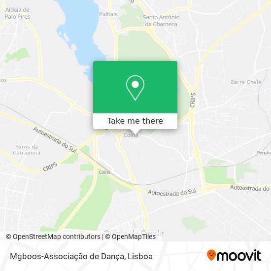 Mgboos-Associação de Dança map