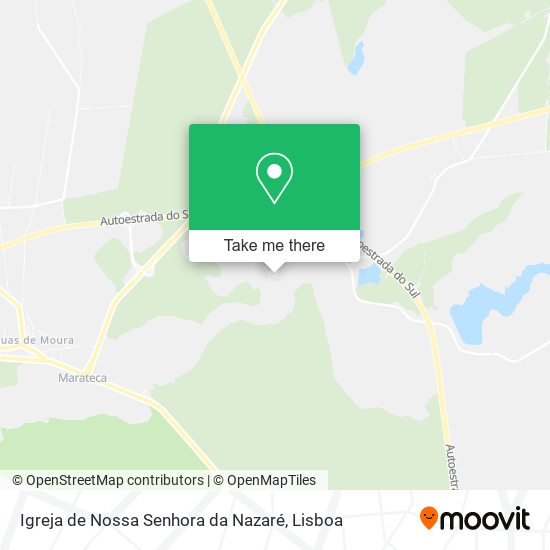 Igreja de Nossa Senhora da Nazaré map