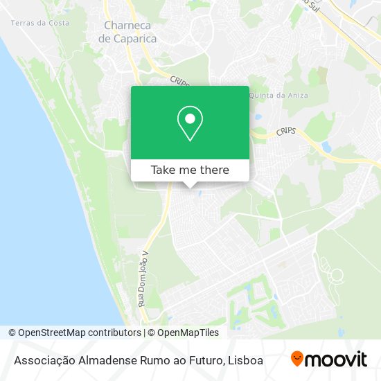 Associação Almadense Rumo ao Futuro map