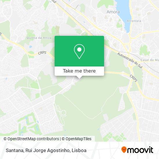 Santana, Rui Jorge Agostinho map
