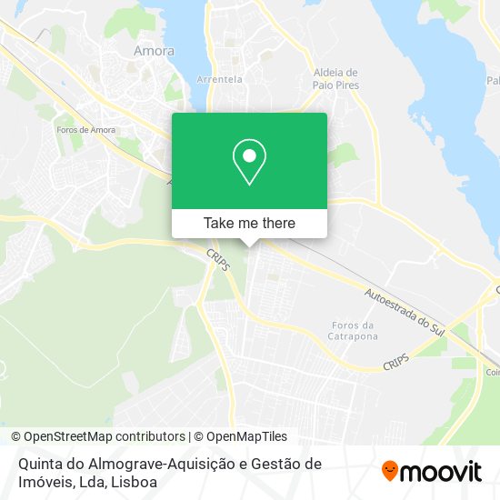 Quinta do Almograve-Aquisição e Gestão de Imóveis, Lda map
