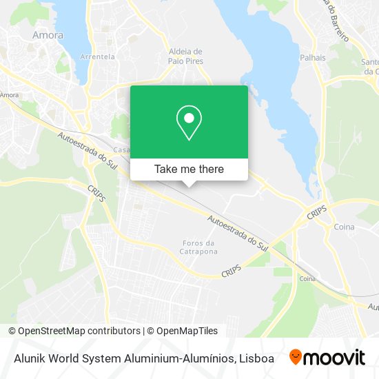 Alunik World System Aluminium-Alumínios map