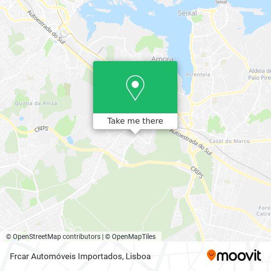 Frcar Automóveis Importados map