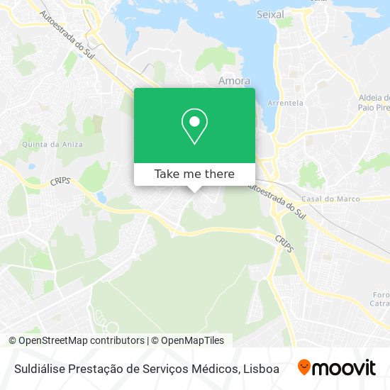 Suldiálise Prestação de Serviços Médicos map