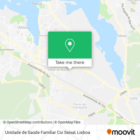 Unidade de Saúde Familiar Csi Seixal map