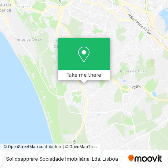 Solidsapphire-Sociedade Imobiliária, Lda map