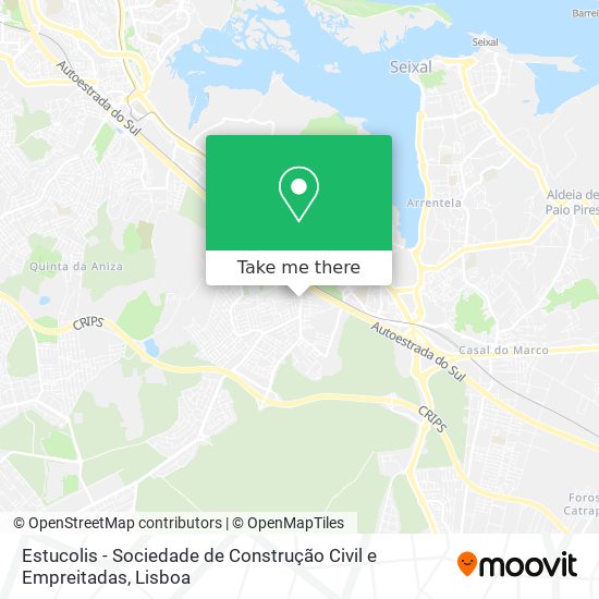 Estucolis - Sociedade de Construção Civil e Empreitadas mapa