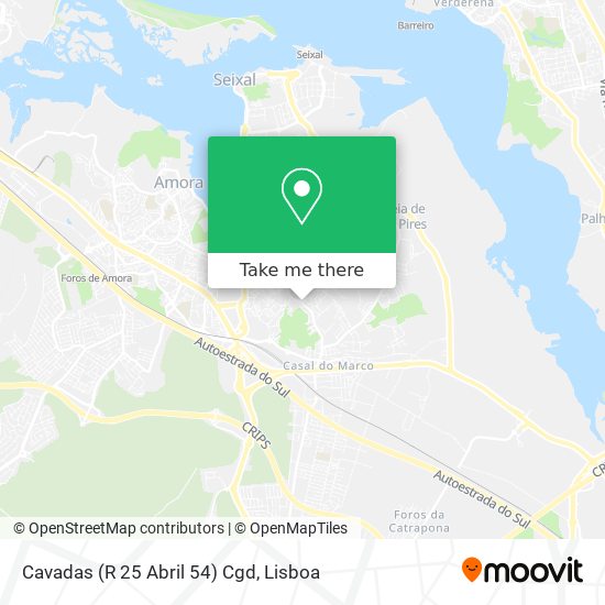 Cavadas (R 25 Abril 54) Cgd map