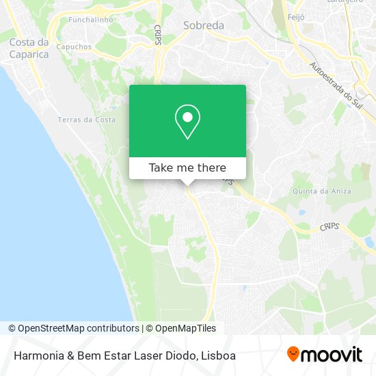 Harmonia & Bem Estar Laser Diodo map