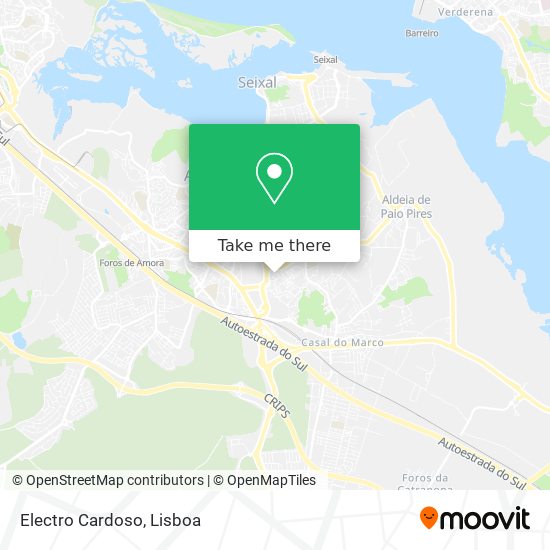 Electro Cardoso map