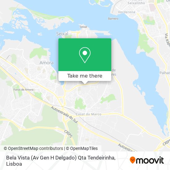 Bela Vista (Av Gen H Delgado) Qta Tendeirinha map